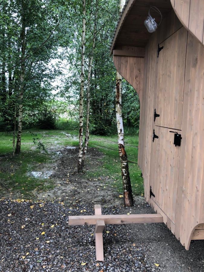 Schäferwagen im Herzen vom Unterallgäu Erkheim Exterior foto